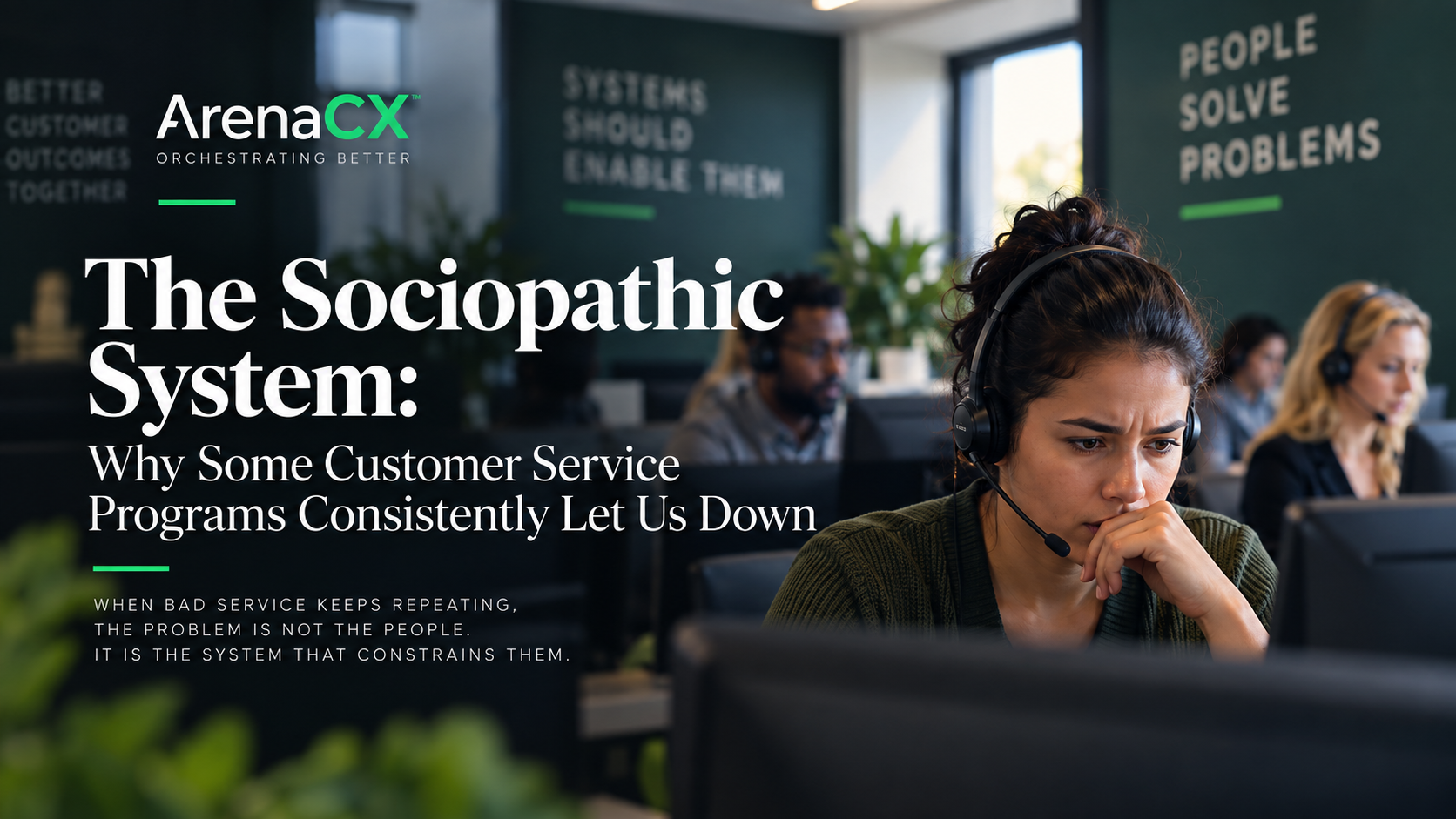 A customer-service professional working within a structured operations environment.